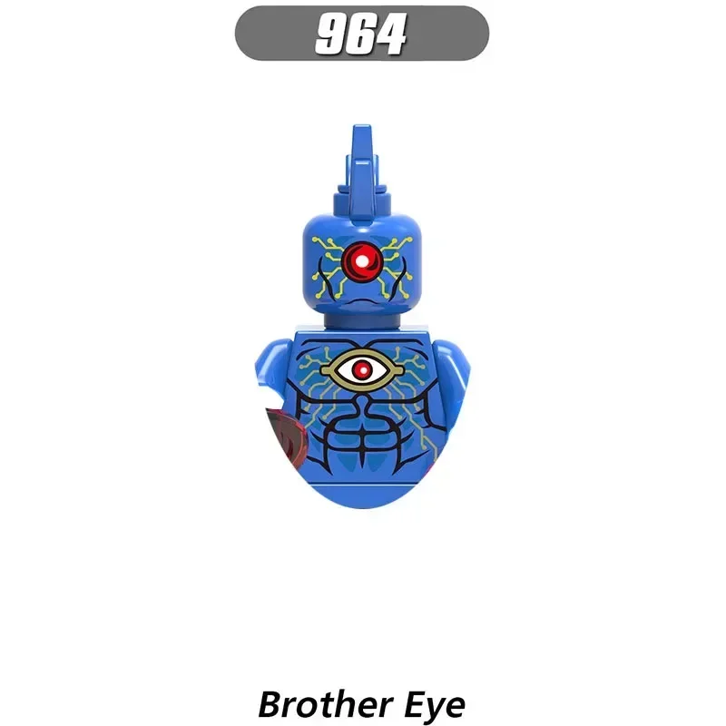 

X0219 XH957 XH959 XH960 XH962 XH963 XH964 Superhero Mera Brother Eye Bricks Cartoon Character Building Blocks Birthday Present
