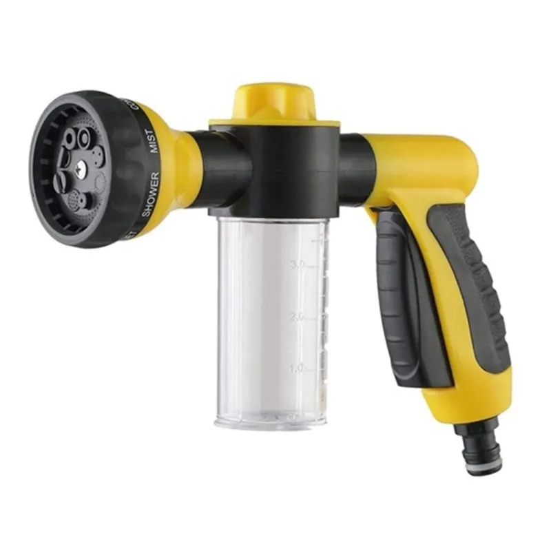 

Household car washing high-pressure water gun garden portable foam flower garden car washer