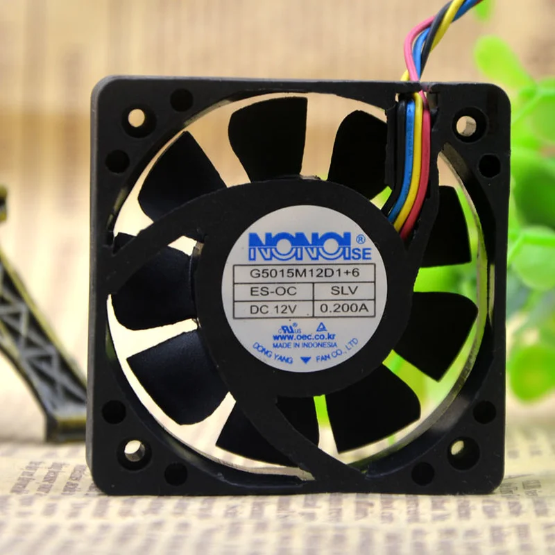 Ventilador Nonoise G5015m12d1 Mais 12v 0.200a 5015 Ventilador de Refrigeração Áudio do Carro 50 × 50 × 15 mm Novo