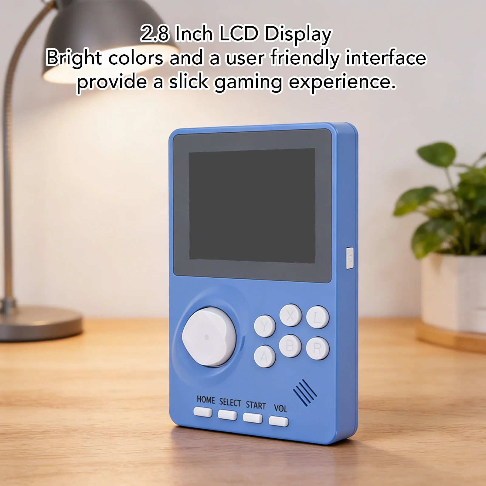 Handheld Game Console 2.8 Inch LCD Screen Rechargeable 100 in 1 1G Storage Portable Retro Video Gaming Player - 3