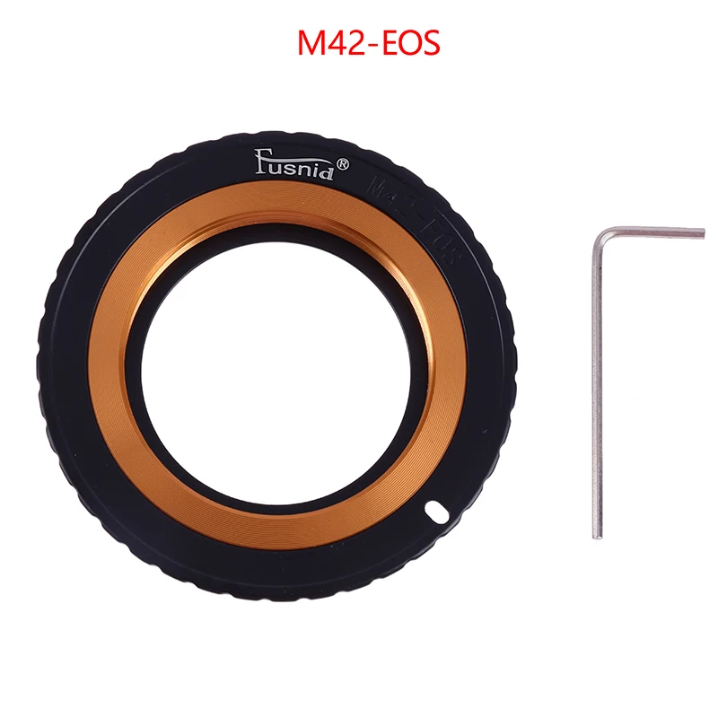 Adaptador De Lente De M42-Eos, Tapa Trasera Para Lente De