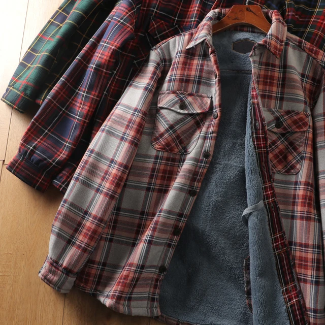 Camicia A Quadri Uomo Flanella - Maniche Lunghe, 2 Tasche, Casual, Cotone E Poliestere - Foto 8