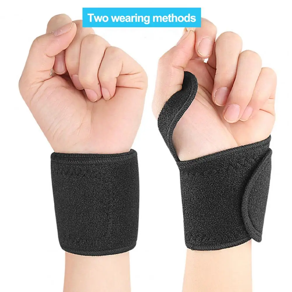 

Wrist Pain Wristband Adjustable Fastener Tape Carpal Tunnel Compression Wrist Support Left Right Hand Brace for Sports Guarding