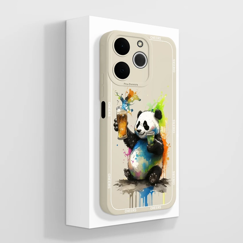 Fantasy Colorful Butterfly Liquid Silicone Shockproof Phone Case
