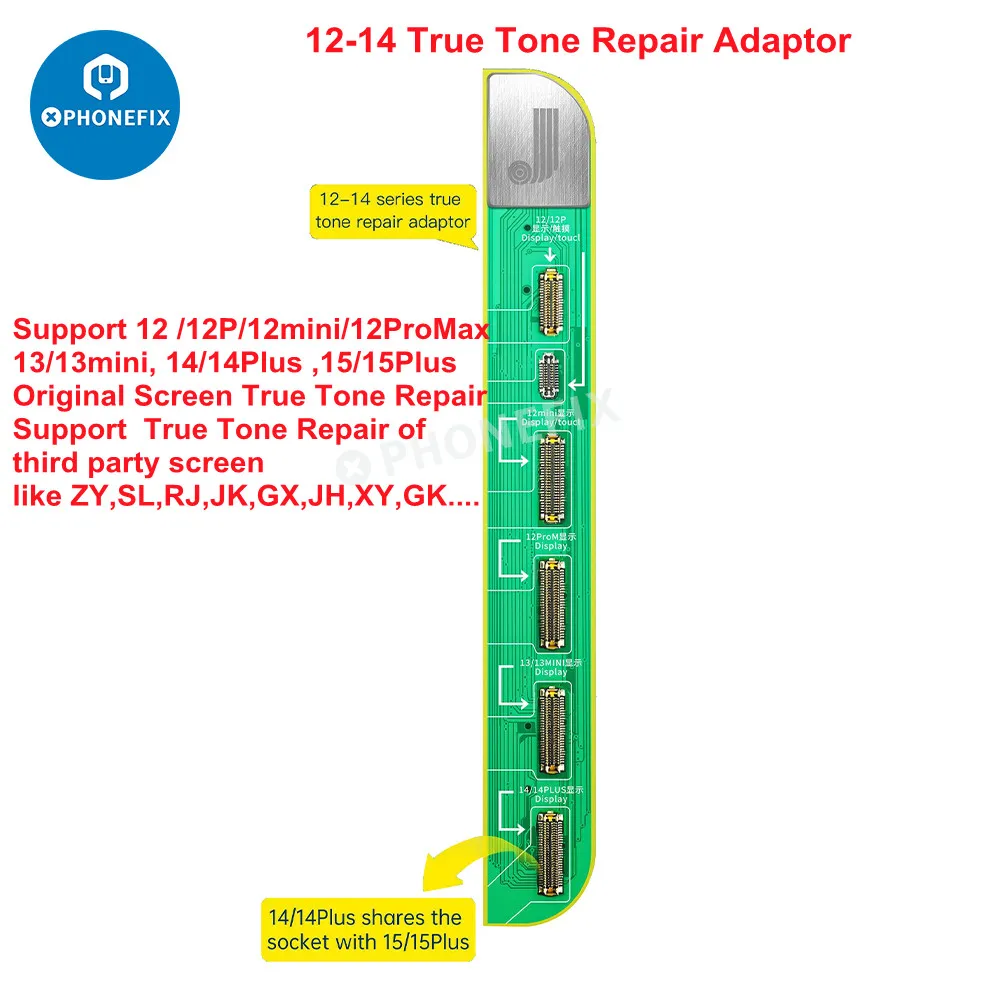 JC JCID V1SE schermo True Tone Repair Board per iPhone 11 12 13 Mini 14 Pro Max colore originale True Tone Screen Display Recovery