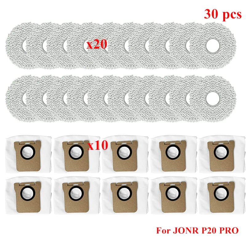 4x HEPA Filter Für JONR P20 PRO T5 PRO Staubsauger - Waschbar, Einfach Zu Installieren