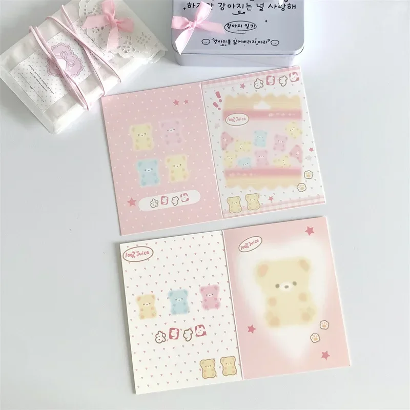 Korean Style Kpop Photo Card Back Packaging Card Set 10 Pcs/Pack Packaging Sell Album Idol Photo Gift Package Supplies