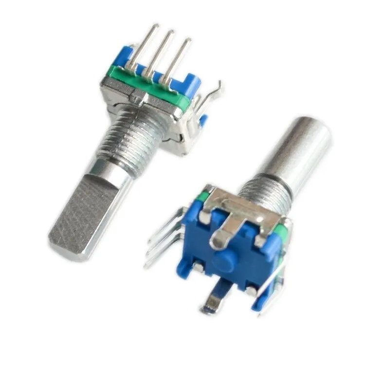 【Robot ah】 originale, encoder rotativo, interruttore codice/EC11/potenziometro digitale audio, con interruttore, 5pin, lunghezza impugnatura 20mm - immagine 2