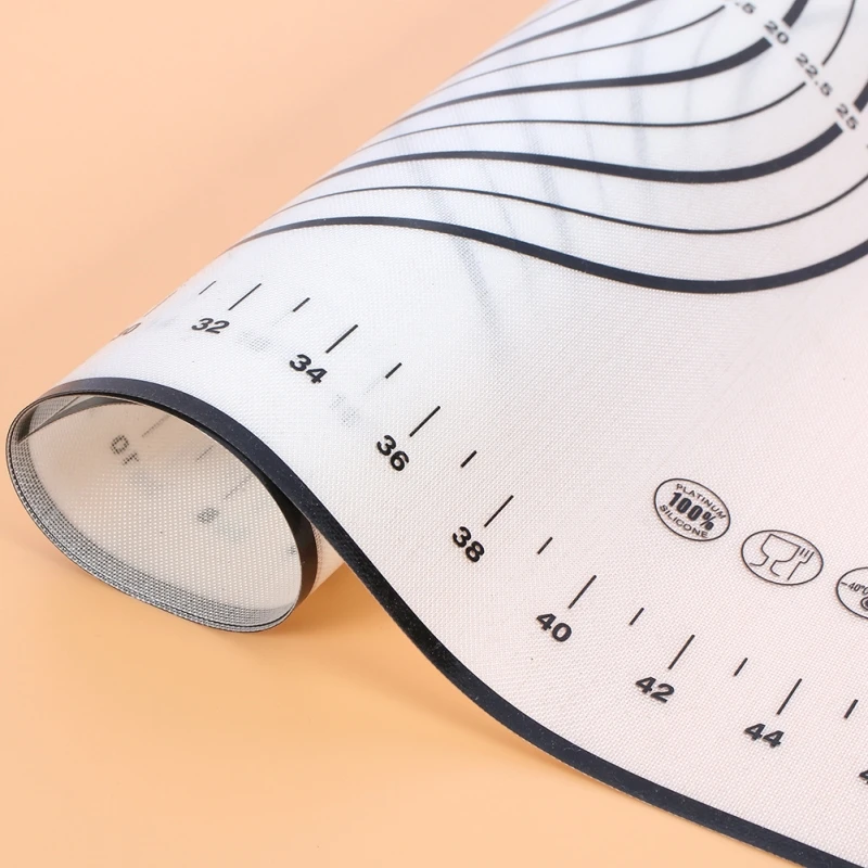 Non Stick Silicone Baking Mat Pad For Pizza Dough Pastry