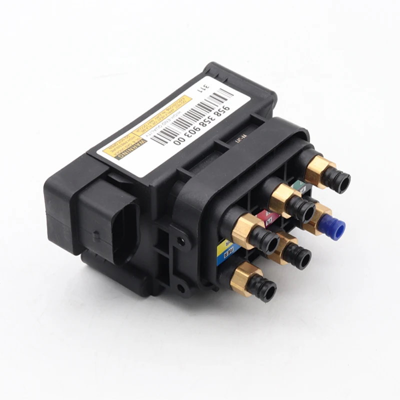 7L0698014 7P0698014 95835890300 New AP01 Air Suspension Compressor Solenoid Valve Block for Audi Q7 Porsche Cayenne VW Touareg
