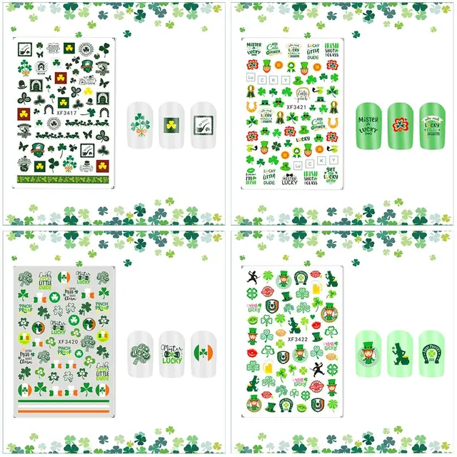 Lucky Charm Nail Decals