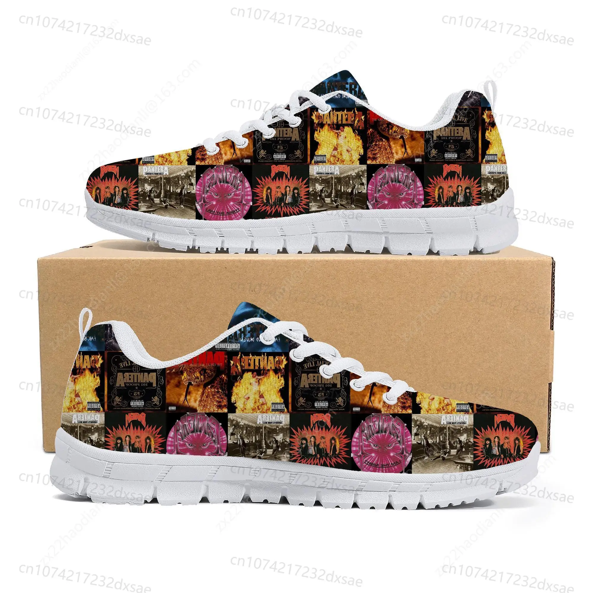 Pantera Metal Band Pop Sports Shoes Mens Womens Teenager Kids Children Sneakers Casual Custom High Quality Couple Shoes
