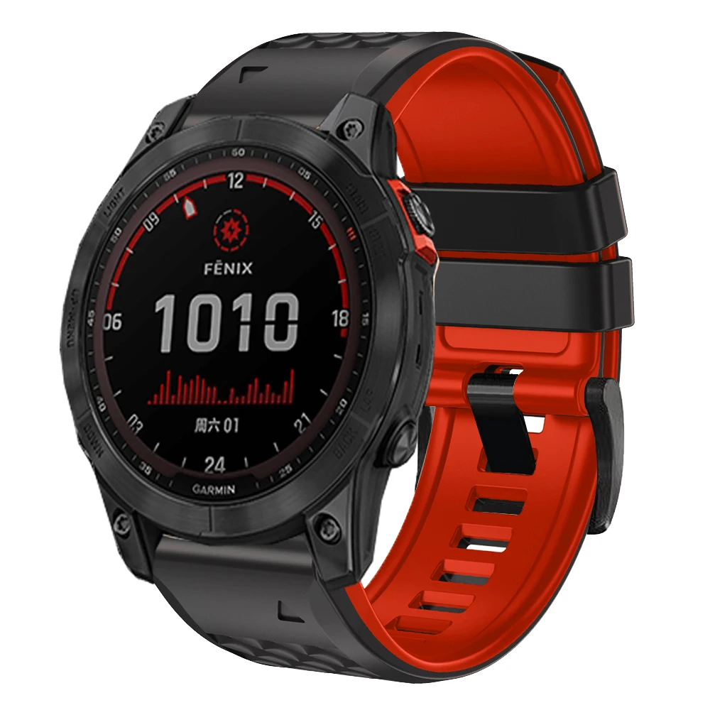 Enhanced Silicone Watch Strap Bracelet - Durable Wristband