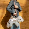 Small Dog Harness Bag Dog Leash Outdoor Portable Breathable Traction Puppy Backpack Can Be Carried Cat Sling Bag Pet Supplies 3