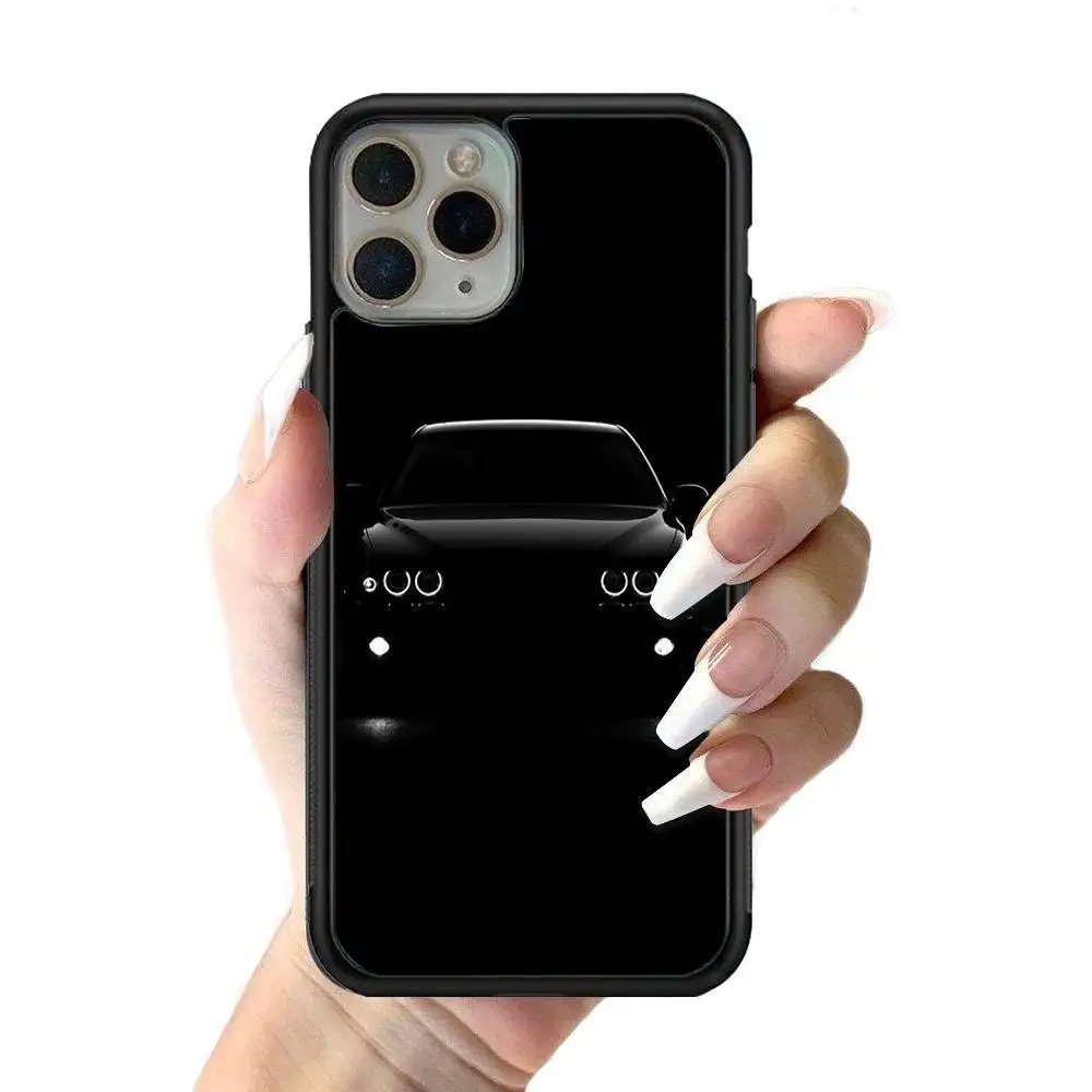 Sport Black Red COOL Silicone Phone Case - Durable PC+TPU Cover