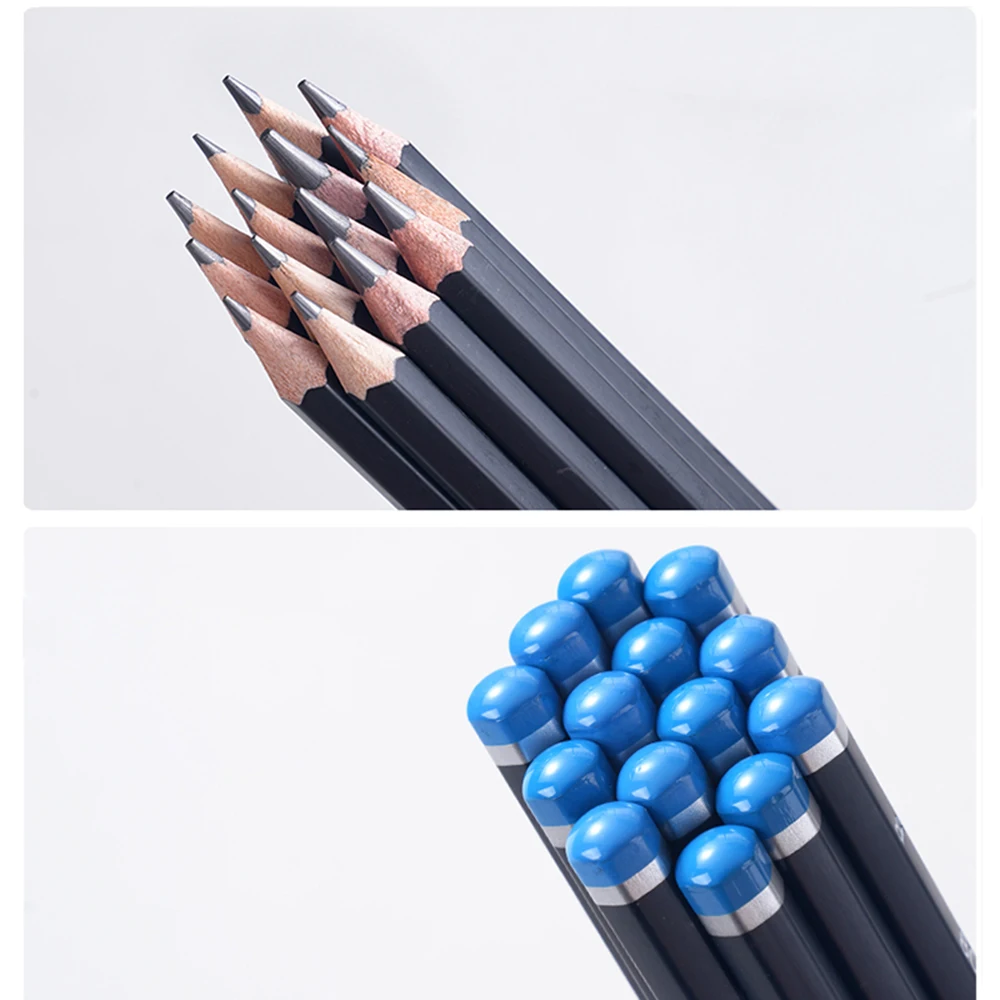 34pcs Artistic Drawing Set Colored charcoal pen Graphite Pencil sharpener Sketching penProfessional Art Supplies for Adults 4