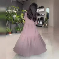 Ensemble 2 pièces musulman pour femmes, manteau long, coupe-vent, pantalon large trempé, Ramadan, Maroc, Dubaï, Islam, tenues arabes décontractées 4