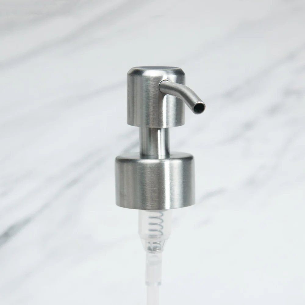 Hand Soap Dispenser Nozzle Kitchen Stainless Steel Foam Sink Liquid Soap Dispenser Nozzle Accessories Bathroom Supplies soap dispenser,soap pump,soap dispenser head