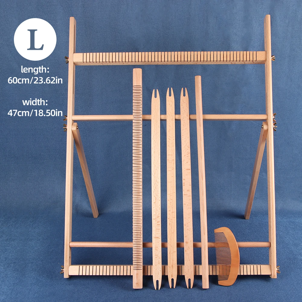 Wooden DIY Weaving Loom 4