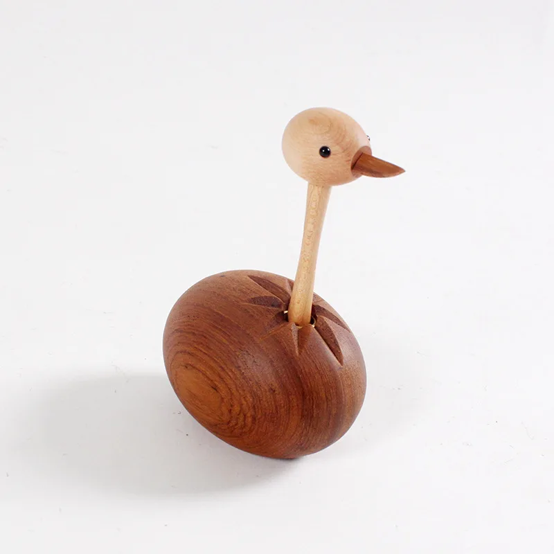 Home decoration, ostrich coffee shop decoration, study small gifts, children's toys, gift ornaments