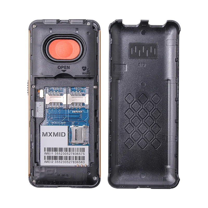 UNIWA G880 Pro 4G Feature Phone 2.4 Inch Display Large Fronts Big Volume For Elder 6800mAh Torch light Russia Keyboard Durable