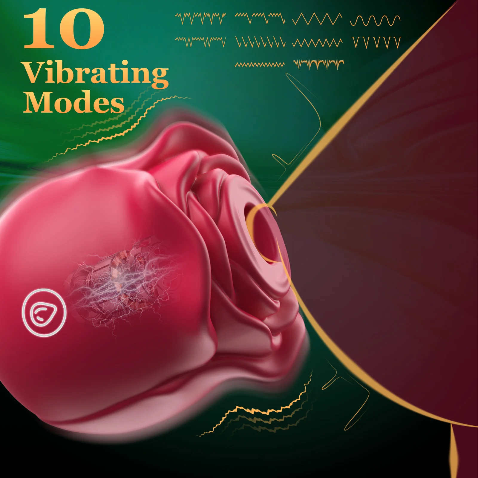 Rose Sucking Vibrator Vagina Intimate Good Nipple Sucker Oral Licking Clitoris Stimulation Powerful Sex Toys Women 18+