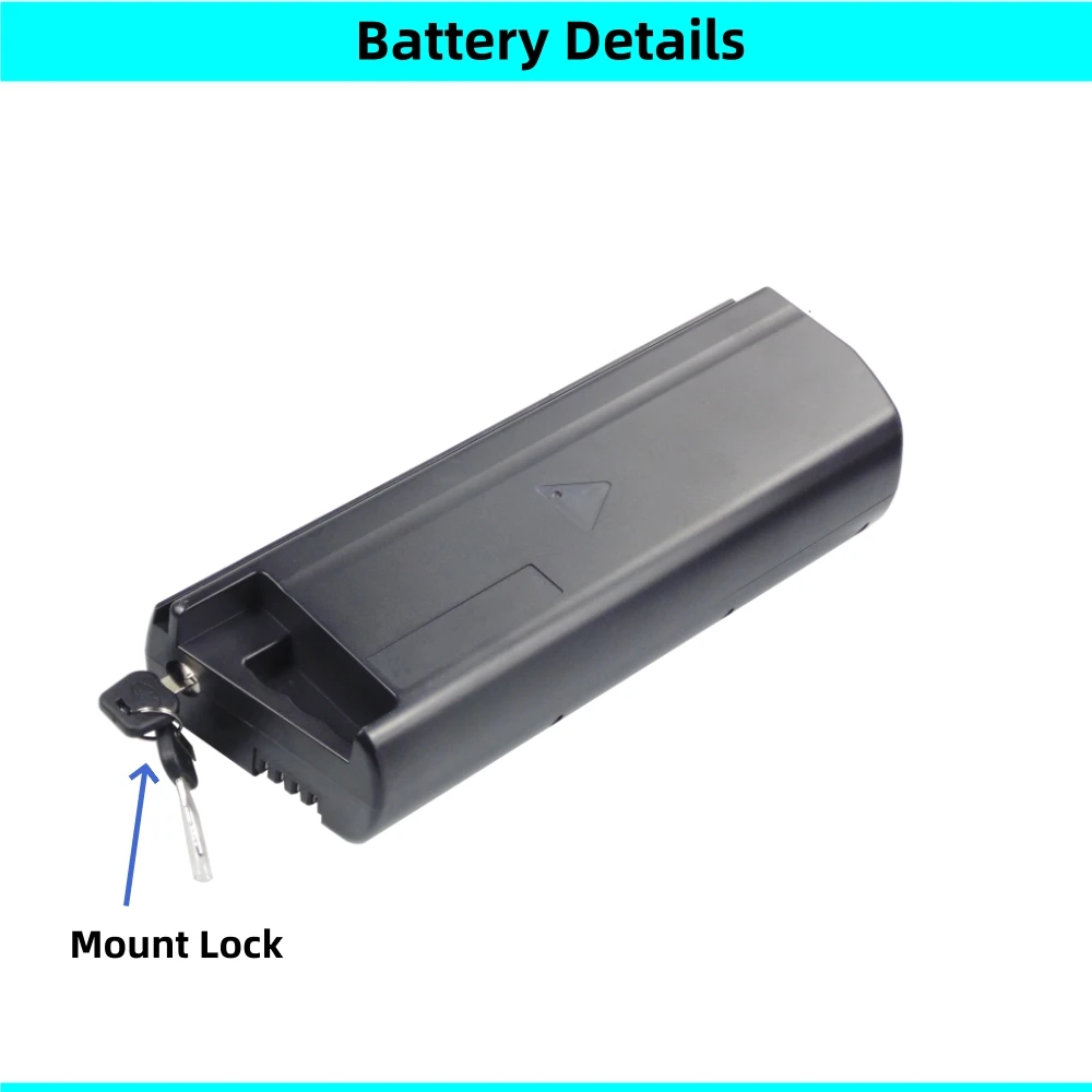 Fat Tyre Folding Ebike Battery 48V 10Ah 10.4Ah 12.8Ah 14Ah 36V 12.5Ah 13Ah 16Ah 17.5Ah for Sondors Fold X Fold XS Z Sport