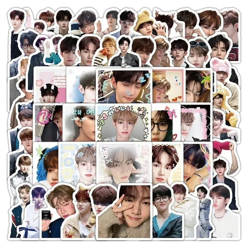 104Pcs 높은 외모 한국 연예인 그룹 Zhang Hao DIY 장식 데칼 노트북 전화 노트북 기타 스케이트 보드 팬 선물
