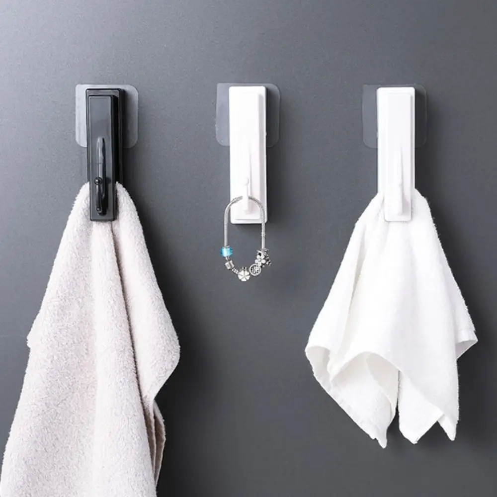 

Белый/черный креативный мраморный крючок многоцелевой самоклеящийся без сверления двери прочный крючок пластиковый бесследный брелок для ключей для дома