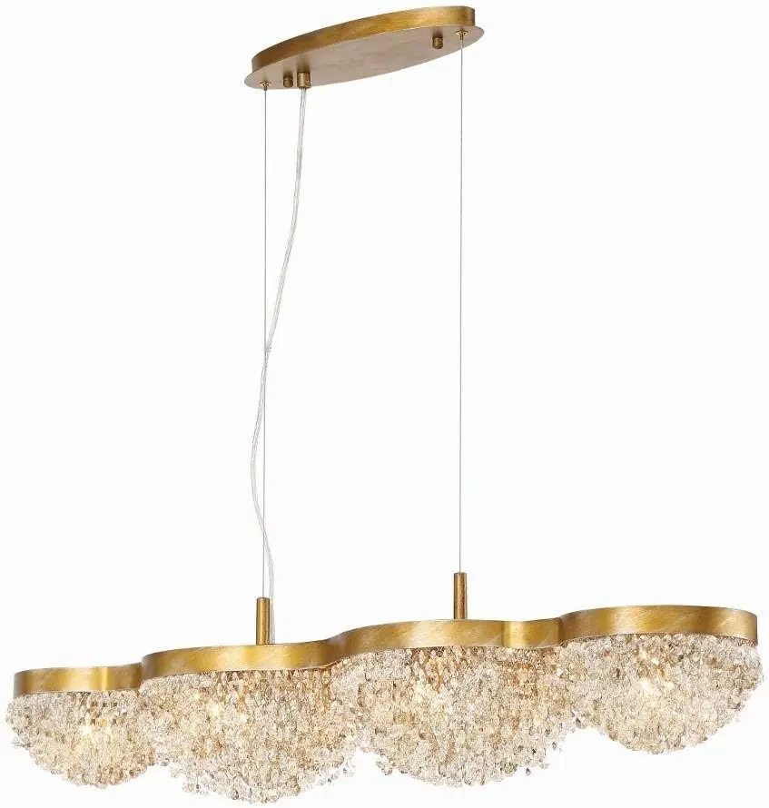 

Bailey Street Home Linear Chandelier 10 Light Traditional Chandelier Chandeliers 79-Bel-2608566
