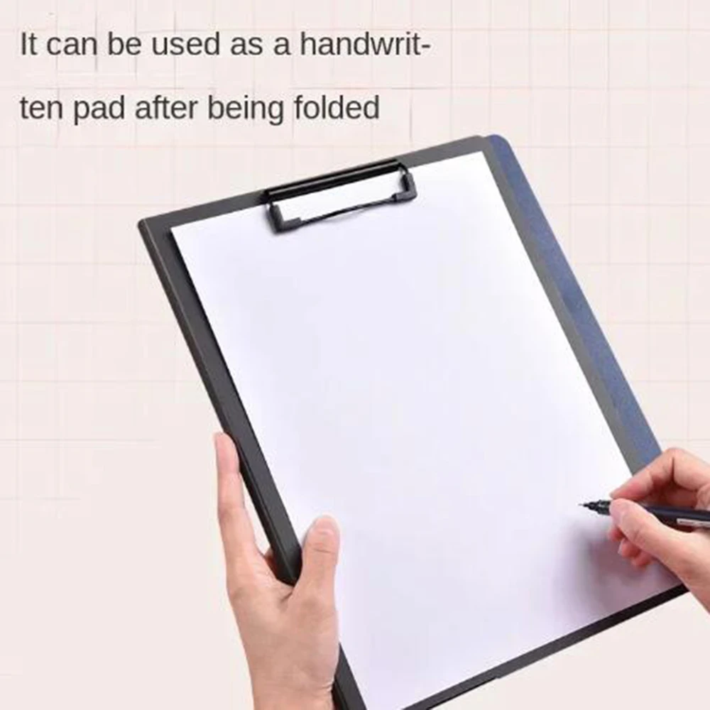A4 Folder Board Test Paper Folder Data Storage Bag File Storage Booklet Student Data Book Business Folder