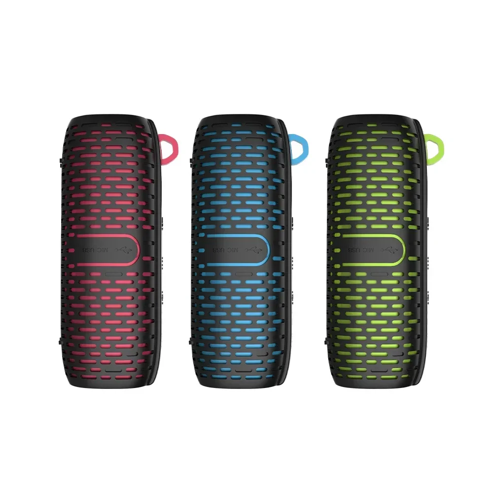 

Speaker Bluetooth 5.0 Mini Player Silicone Protection Waterproof Rockmia EBS-506 6W 1200mah Bike Portable Wireless Music