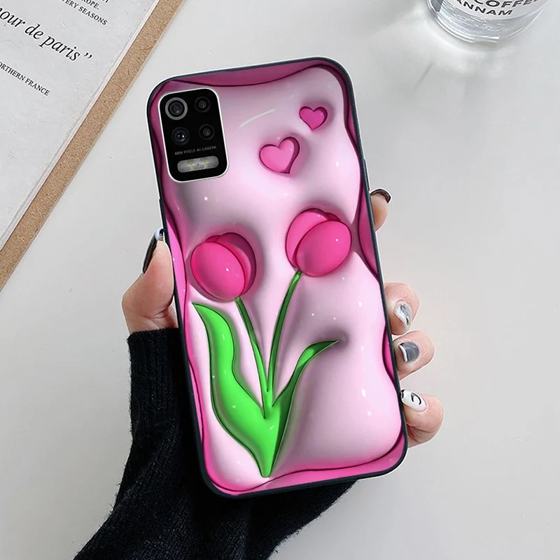 Lovely Panda Cartoon Painting Soft Silicone Phone Case Cover Bumper