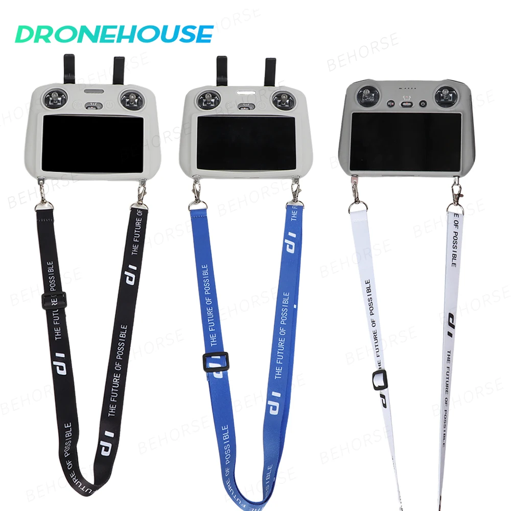 Sangle de cou universelle pour télécommande DJI RC/RC 2, compatible avec DJI Flip, Neo, Air 3S, Mini 5 Pro, Mavic 4 Pro, vue d'ensemble.