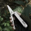 2 in 1 Multifunction Scissors EDC Utility Knife Outdoor Camping Portable Pocket Dolding Knife Stainless Steel Scissors 2