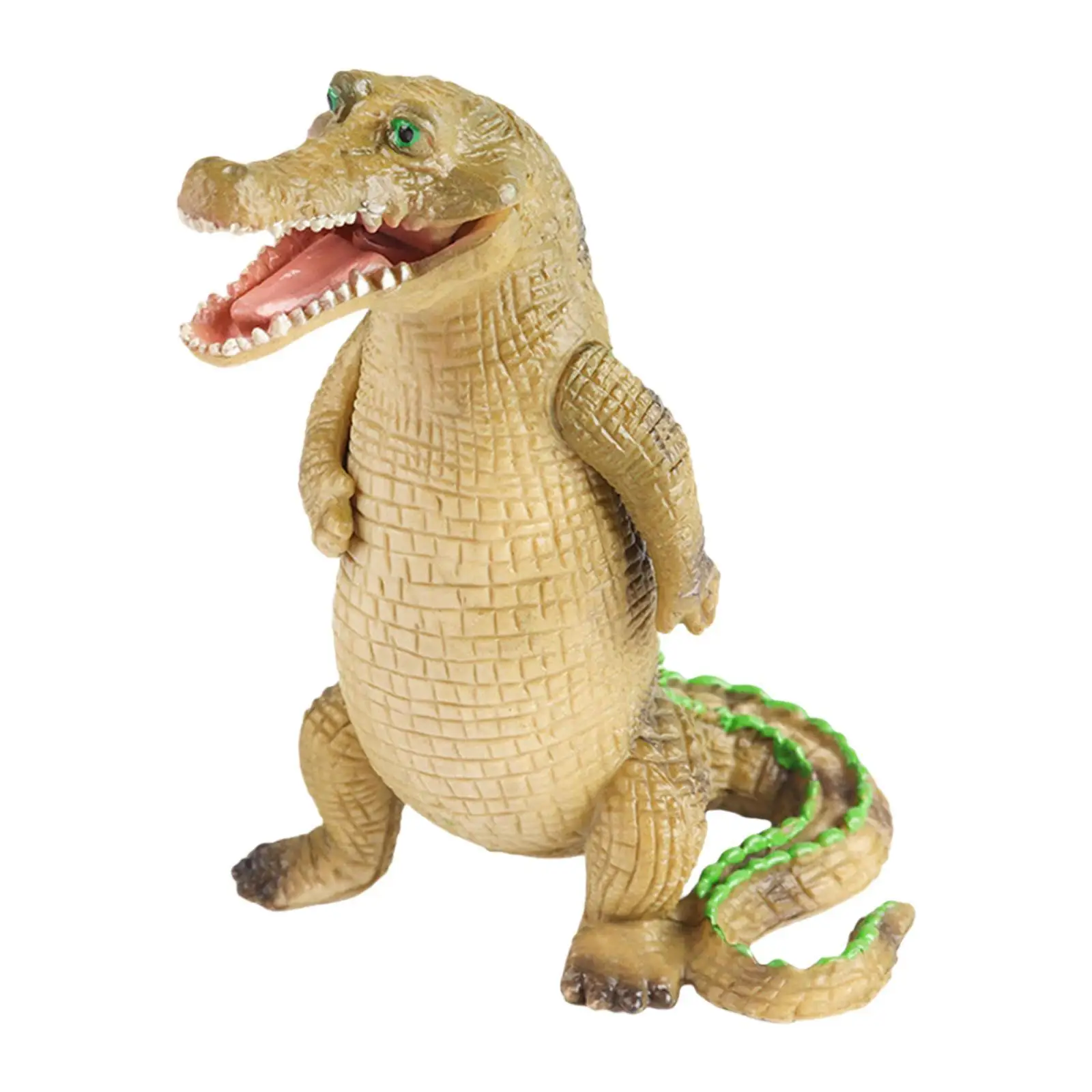 Crocodile Figurine Realistic Animal Model for New Year Gifts Girls Boys