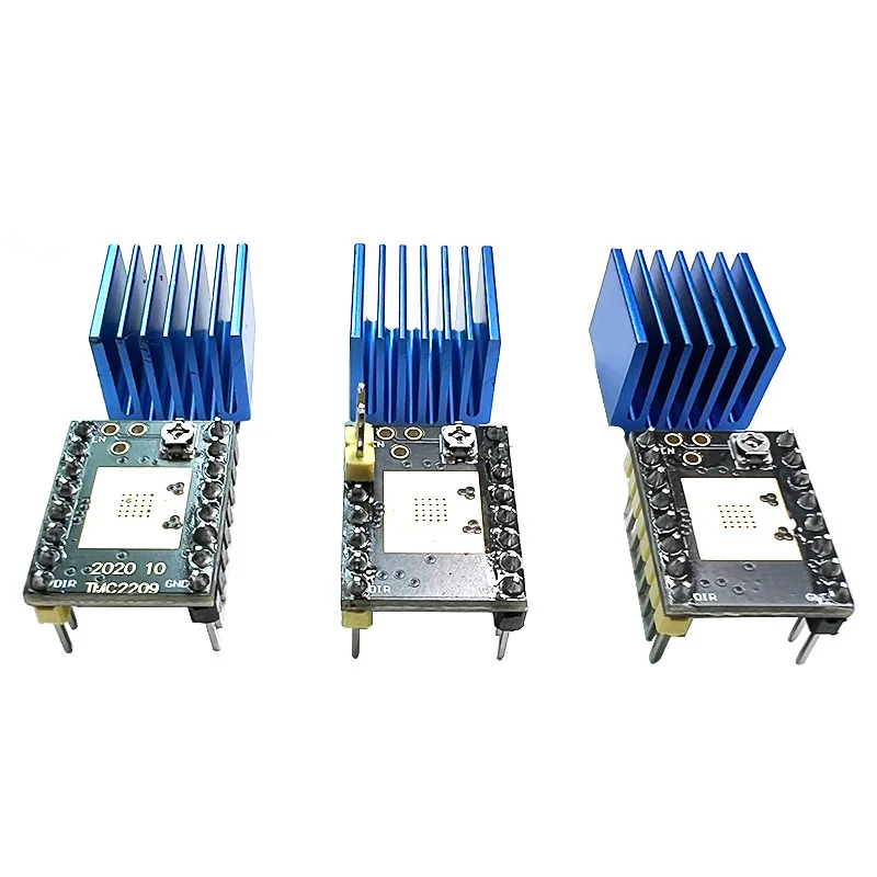 

TMC2208 TMC2209 ATD5833 V2.0 With Heat Sink Stepper Motor Driver StepStick 3d Printer Parts 2.5A 256 Subdivision Silent Printing