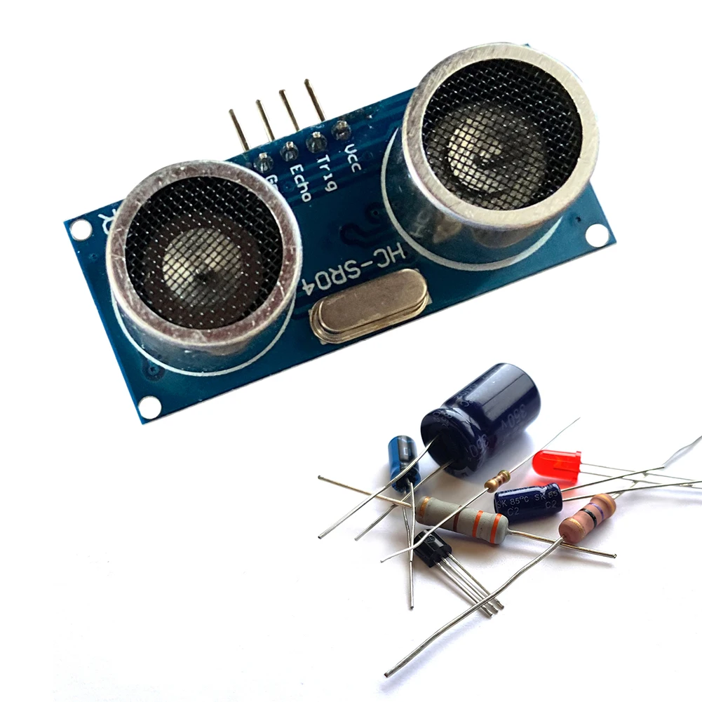 HC-SR04P 거리 측정 소나 센서 보드 3-5.5V Arduino용 광범위 전압 거리 측정 변환기