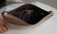 Fashion Crocodile Women Envelope Clutch Bag Ladies Evening Party Large Clutches Handbag PU leather Alligator phone purses bolsas - Image 5