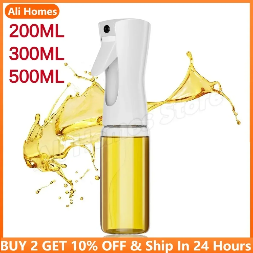 200/300/500ML Oil Spray for Kitchen Oil Nebulizer Dispenser Spray Air Fryer Sprayer Airfryer BBQ Cooking Olive Diffuser Cooking