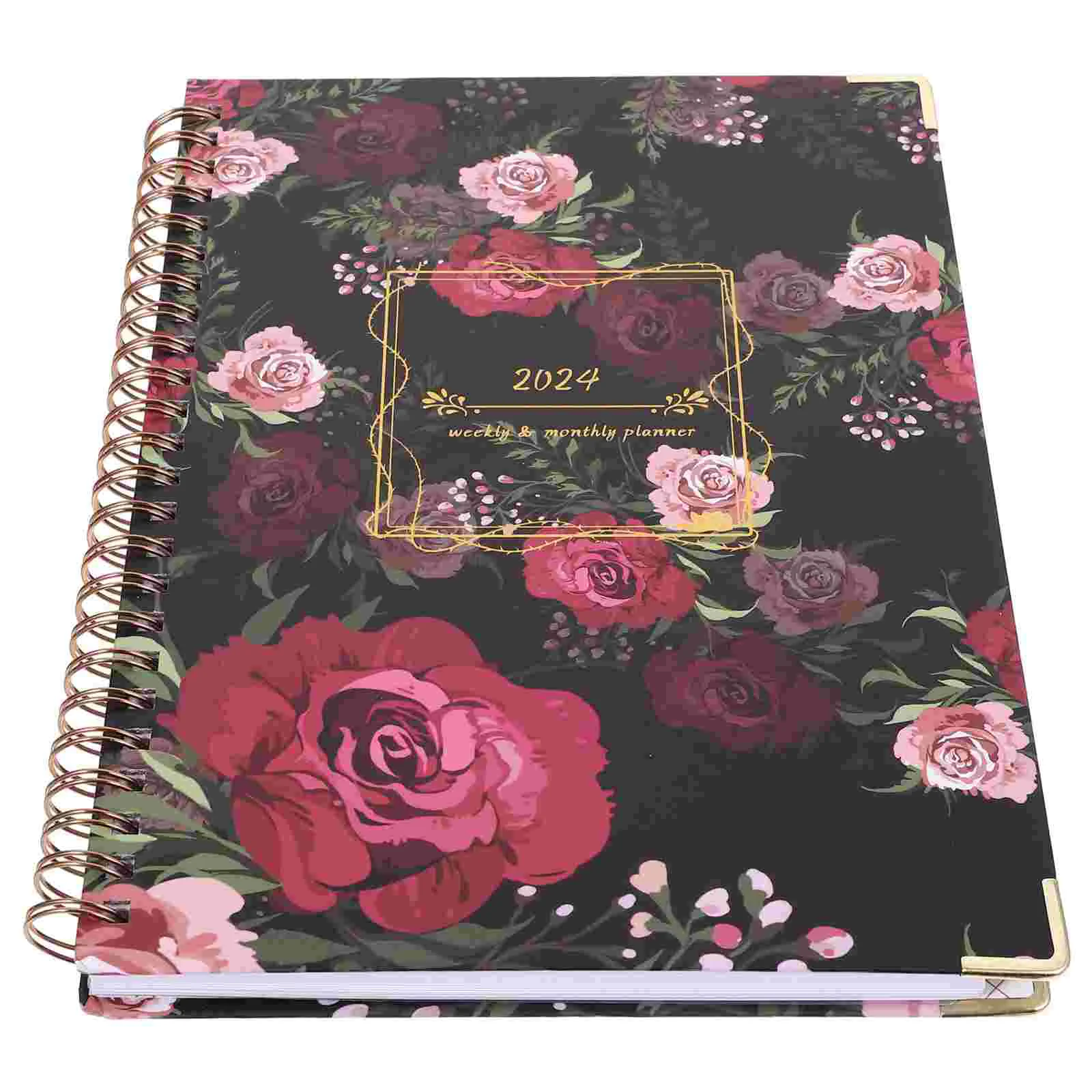 

Possible output: "2024 Daily Planner Weekly Appointment Book A5 Floral Yearly Agenda Calendar Organizer Hardcover