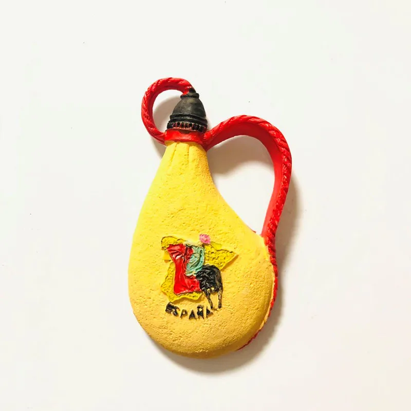 Magnete Frigorifero Apribottiglie San Sebastián Spagna – Souvenir Da Viaggio 4x6,5 Cm In Vetro Cristallo