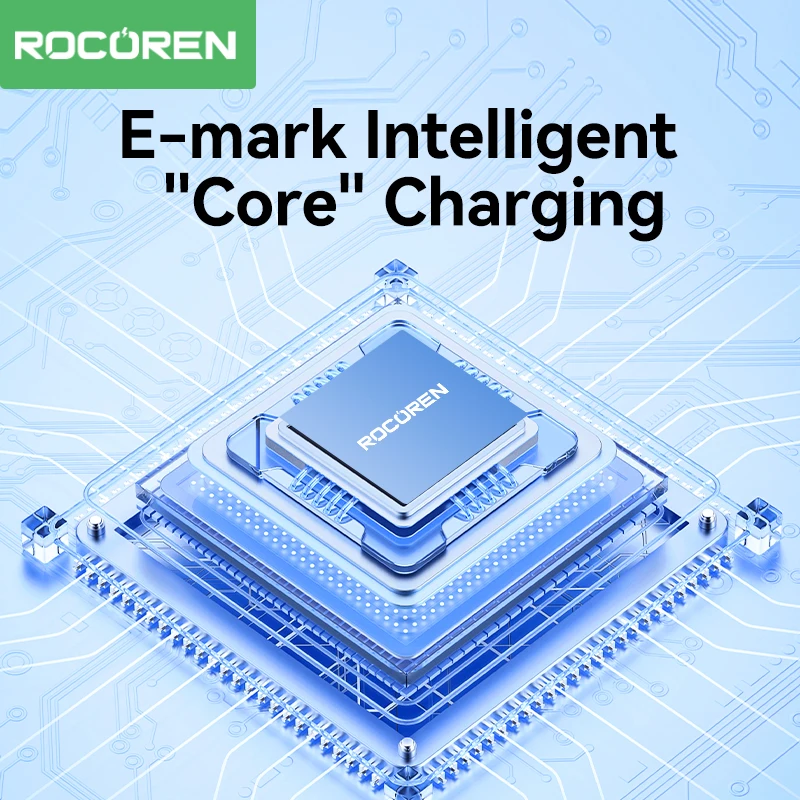 Rocoren 240W 5A High Power Fast Charging Type C Cable 100W PD 3.1 USB C Quick Charging Date Cord For iPhone Samsung Laptop iPad Best Sellers In Phones Accessories