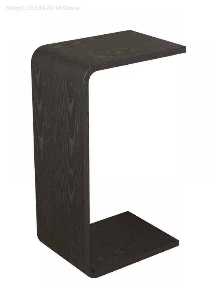 Solid Wood C- Shaped Sofa Small Side Table Corner Table Removable Mini Coffee Simple Modern Small Tea Bedroom