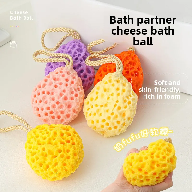 Natural Sea Wool Sponge Dead Skin Remover Exfoliating Massager Shower Pouf Cleaning Shower Brush Foam Body Facial Washing