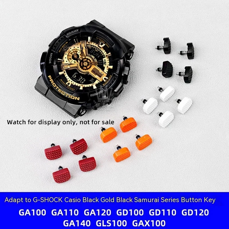 Per G-Shock Casio Button Ga-100 Ga110 Button Ga-120 Gd-100 Gd-110 Gd-120 Gls-100 Gax-100 Bottone Accessorio Quadrante Pulsante Orologio Da Uomo