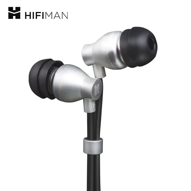

Orignal Hifiman RE800 Silver Wired Earphones In-Ear Monitor Headphones With Wire Control Hifi Topological Dynamic With Mic