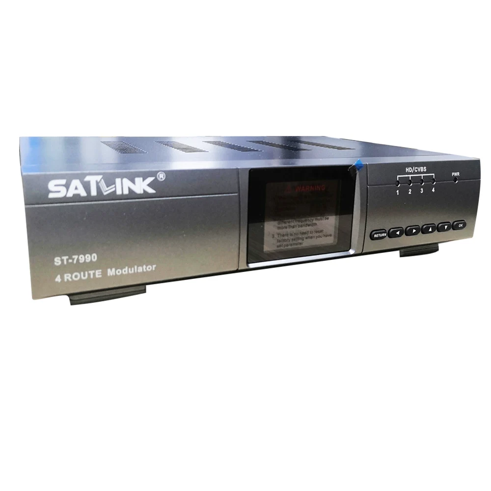 Satlink WS-7990  RF , HD/AV ȣ DVB-T/DVB-C/ISDB-T RF  ST-7990 ȯϴ 4 Ʈ DVB-T 
