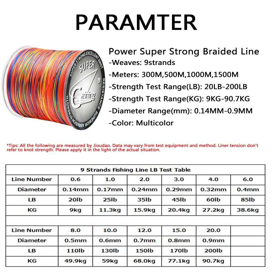 12 Strands 300m 500m 1000m 1500m Braid Wire Super Multicolor PE Braided  Fishing Line Strong Strength Fish Line 25LB-220LB - AliExpress