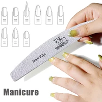 5/25Pcs/Lot Nail File Mix Color 80/100/150/180/240 Grit Professional Sandpaper Cuticle Remover Buffer Files Manicure Tool Set 6